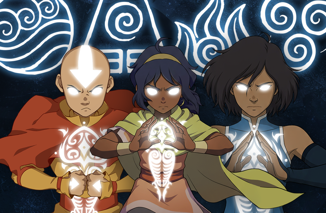 Pavi e Nisha em imagem oficial de Avatar Seven Havens
