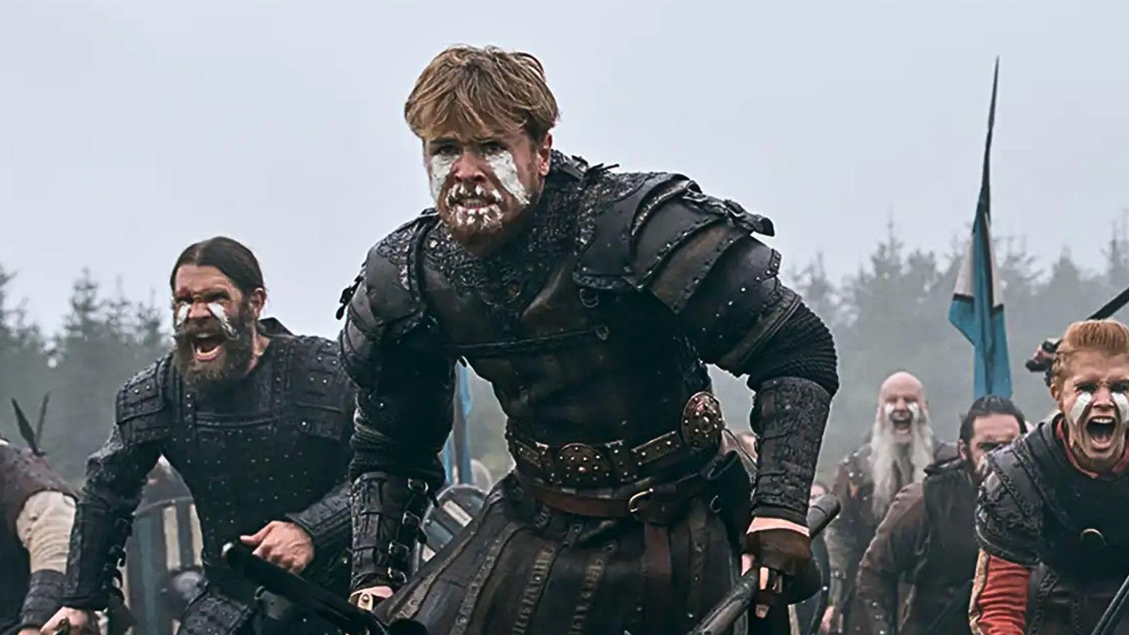 Xavier Molyneux como Erik Bloodaxe na imagem oficial da nova série do Prime Video