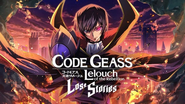 Lelouch na arte oficial de Code Geass: Lost Stories