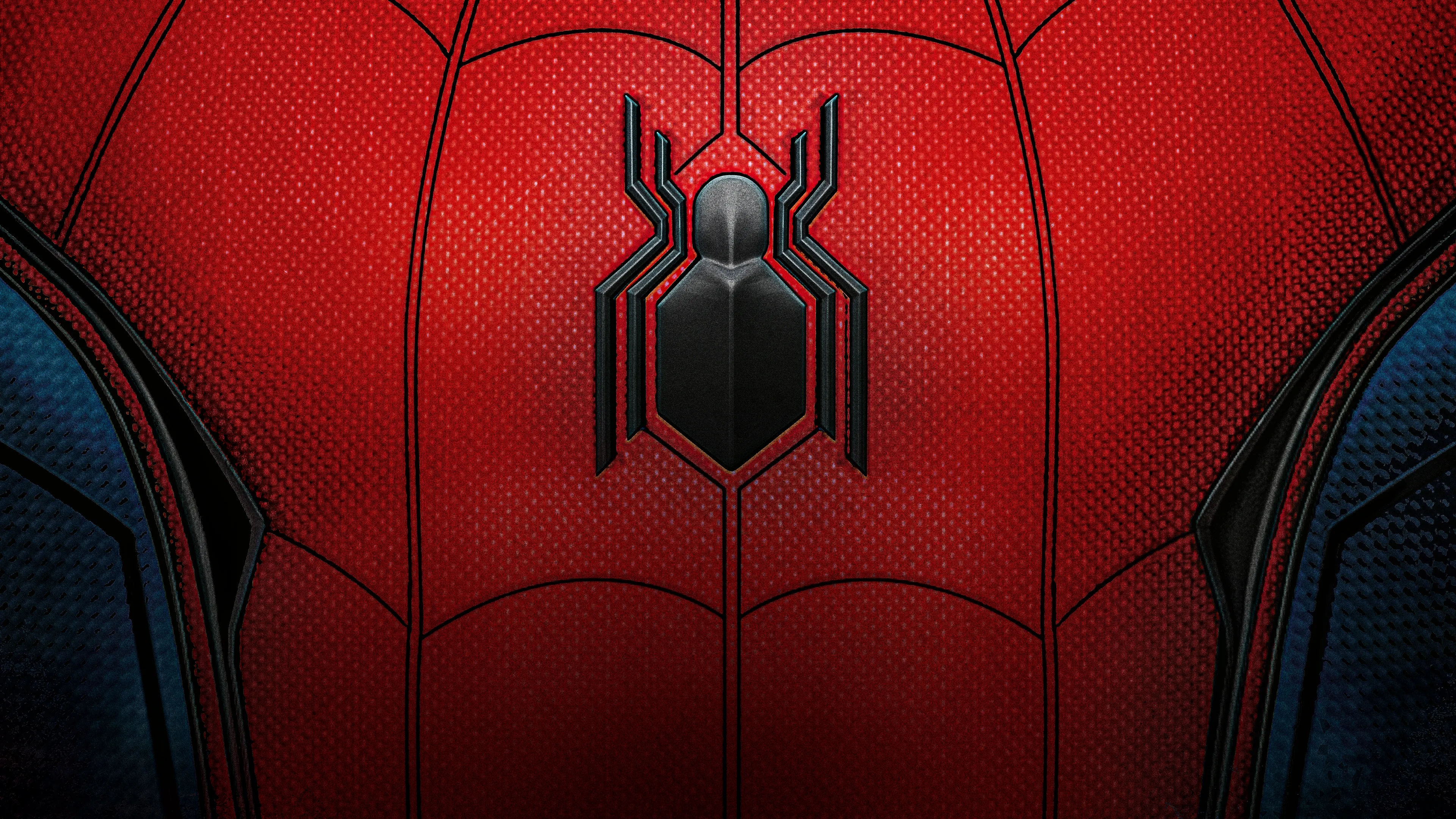 Tom Holland como Homem-Aranha em arte oficial de Um Novo Dia
