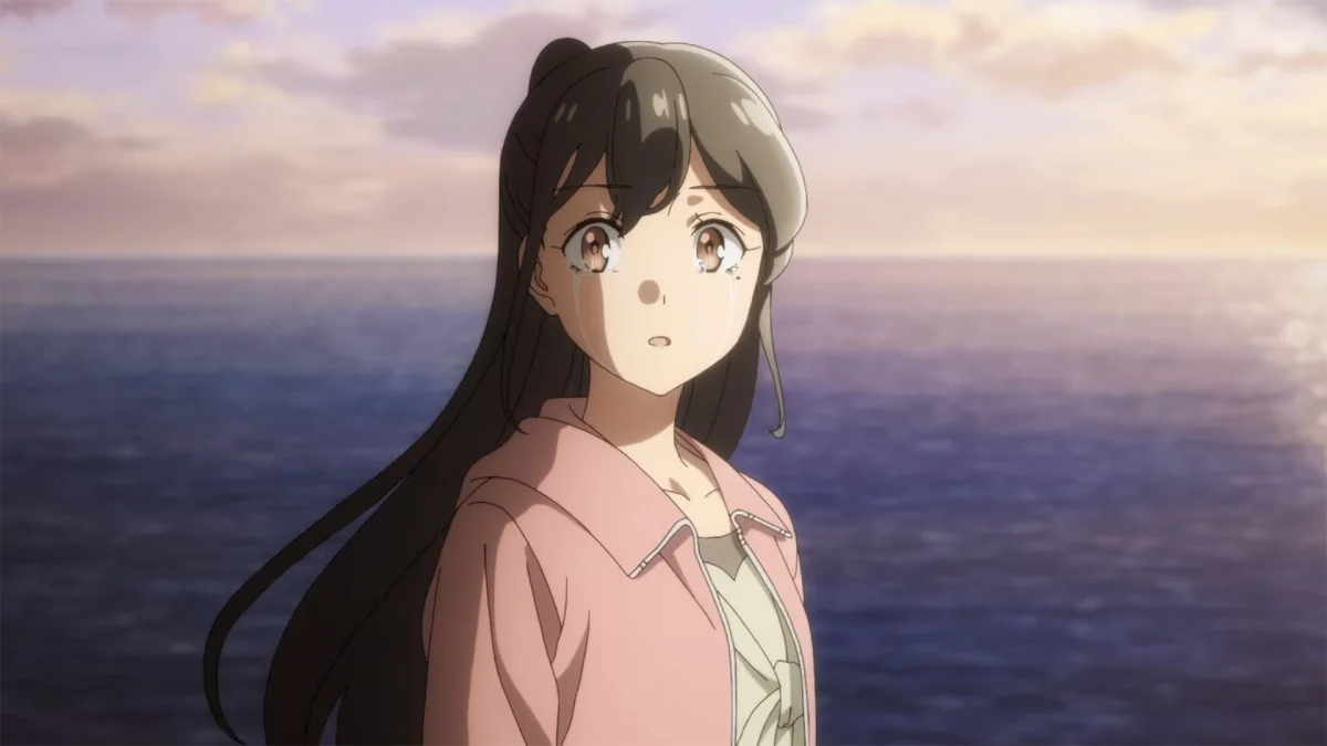 Sakuta e Mai no pôster oficial de Rascal Does Not Dream of a Dear Friend
