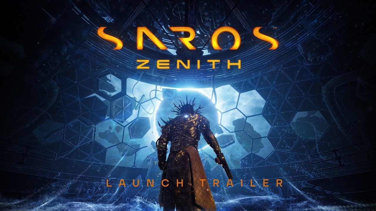 Arjun em combate contra um Overlord em imagem oficial de Saros Zenith